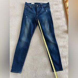 Gap true skinny high rise jeans